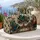 Retro Vinyl Record Tree And Jazz Musicians For Music Lover Weekend Travel Escapes Quilted Weekend Bag - 5