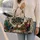 Retro Vinyl Record Tree And Jazz Musicians For Music Lover Weekend Travel Escapes Quilted Weekend Bag - 2