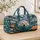 Swimming Polar Bear Lotus Lake Scene for Winter Travel and Nature-Loving Adventurers Quilted Weekend Bag - 4