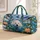 Swimming Polar Bear Lotus Lake Scene for Winter Travel and Nature-Loving Adventurers Quilted Weekend Bag - 1