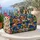 Gingerbread Pickleball Players for Festive Courtside Fun and Active Holiday Getaways Quilted Weekend Bag - 5