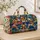 Gingerbread Pickleball Players for Festive Courtside Fun and Active Holiday Getaways Quilted Weekend Bag - 4