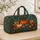 Autumn Pumpkin and Cornucopia Harvest for Cozy Fall Getaways and Thanksgiving Travel Quilted Weekend Bag - 4