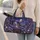Lavender Winter Cottage, Snowy Botanicals for Peaceful Holiday Getaways and Travel Quilted Weekend Bag - 2