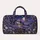 Lavender Winter Cottage, Snowy Botanicals for Peaceful Holiday Getaways and Travel Quilted Weekend Bag - 6