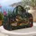 Colorful Storybook Dragon And Antique Books For Whimsical Weekend Travel Adventures Quilted Weekend Bag - 5