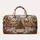 Snowy European Christmas Village for Festive Holiday Travel and Cozy Winter Getaways Quilted Weekend Bag - 6