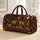 Spooky Cat, Pumpkin and Moonlit Cottage for Cozy Autumn Halloween Getaway Lovers Quilted Weekend Bag - 1