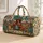 Southwestern Desert Witch Cactus Scene for Bohemian Travel and Weekend Getaways Quilted Weekend Bag - 1