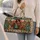Southwestern Desert Witch Cactus Scene for Bohemian Travel and Weekend Getaways Quilted Weekend Bag - 2