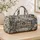 Blue Butterfly Conservatory Blooms for Winter Getaways and Garden-Loving Travelers Quilted Weekend Bag - 4