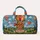 Gingerbread Balloon Pilots for Whimsical Skybound Travel and Weekend Getaway Adventures Quilted Weekend Bag - 6