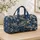 Blue Sea Turtle Coastal Motifs for Beach Getaways and Relaxed Ocean Weekend Escapes Quilted Weekend Bag - 4