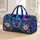 Aurora Butterfly Winter Garden for Festive Getaways and Nature-Loving Travelers Quilted Weekend Bag - 1