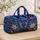 Aurora Butterfly Winter Garden for Festive Getaways and Nature-Loving Travelers Quilted Weekend Bag - 4
