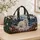 Polar Bear in a Berry Winter Forest for Cozy Winter Travel and Holiday Getaways Quilted Weekend Bag - 4