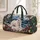 Polar Bear in a Berry Winter Forest for Cozy Winter Travel and Holiday Getaways Quilted Weekend Bag - 1