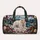 Polar Bear in a Berry Winter Forest for Cozy Winter Travel and Holiday Getaways Quilted Weekend Bag - 6