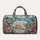 Polar Bear Amid Coral Arctic Wildflowers for Peaceful Winter Getaways and Nature Lovers Quilted Weekend Bag - 6
