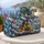 Hot Air Balloon Wizard Adventure for Whimsical Weekend Getaways and Family Travel Lovers Quilted Weekend Bag - 5