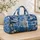 Polar Bear Swimming in a Blue Alpine Ice Lake for Winter Adventure Lovers and Nature Fans Quilted Weekend Bag - 4