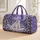 Lavender Wisteria Polar Bear Winter Escape for Snowy Getaways and Nature Lovers Travel Quilted Weekend Bag - 1