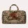 Rustic Horse and Wildflower Keepsake for Weekend Getaways and Country Trail Escapes Quilted Weekend Bag - 6