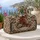 Rustic Horse and Wildflower Keepsake for Weekend Getaways and Country Trail Escapes Quilted Weekend Bag - 5