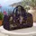 Celestial Wizard Alchemy Stars for Enchanted Weekend Getaways and Fantasy Lovers Quilted Weekend Bag - 5