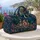 Moonlit Bunny Cottage And Wildflowers For Whimsical Weekend Getaways Quilted Weekend Bag - 5