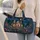 Moonlit Bunny Cottage And Wildflowers For Whimsical Weekend Getaways Quilted Weekend Bag - 2