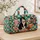 Tuxedo Cat, Cherry Sweets and Retro Diner Charm for Weekend Getaways and Cafe Lovers Quilted Weekend Bag - 4