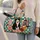 Tuxedo Cat, Cherry Sweets and Retro Diner Charm for Weekend Getaways and Cafe Lovers Quilted Weekend Bag - 2