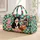 Tuxedo Cat, Cherry Sweets and Retro Diner Charm for Weekend Getaways and Cafe Lovers Quilted Weekend Bag - 1