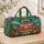 Dalmatian Camper by the Sea for Retro Coastal Road Trips and Relaxed Beach Getaways Quilted Weekend Bag - 4