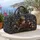 Vintage Owl and Antique Books for Book Lovers' Library Visits and Weekend Getaways Quilted Weekend Bag - 5