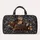 Vintage Owl and Antique Books for Book Lovers' Library Visits and Weekend Getaways Quilted Weekend Bag - 6
