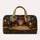 Ancient Map Wizard And Compass Motifs For Curious Travelers And Weekend Explorers Quilted Weekend Bag - 6