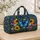 Blue Butterfly and Wildflower Garden for Cheerful Summer Travel and Weekend Escapes Quilted Weekend Bag - 4