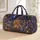 Fairy Garden Puppy Cottage Scene for Enchanted Weekend Getaways Quilted Weekend Bag - 1
