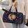 Celestial Moon, Sun and Zodiac Stars for Dreamy Weekend Getaways and Night-Sky Travel Quilted Weekend Bag - 2