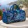 Aurora Ice Kingdom Wizard Scene for Enchanting Winter Getaways and Travel Adventures Quilted Weekend Bag - 5