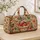 Strawberry Tart Kitten Bakery Delight for Sweet Weekend Getaways and Picnic Lovers Quilted Weekend Bag - 4