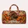 Rustic Pumpkin Turkey Harvest Motifs for Cozy Thanksgiving Family Trips and Getaways Quilted Weekend Bag - 6