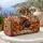 Rustic Pumpkin Turkey Harvest Motifs for Cozy Thanksgiving Family Trips and Getaways Quilted Weekend Bag - 5