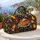 Autumn Pie, Pears and Berries for Cozy Fall Picnics and Lakeside Travel Escapes Quilted Weekend Bag - 5