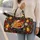 Autumn Pie, Pears and Berries for Cozy Fall Picnics and Lakeside Travel Escapes Quilted Weekend Bag - 2