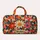 Retro Daisy Blooms And Autumn Plaid For Colorful Weekend Getaways And Market Days Quilted Weekend Bag - 6