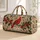 Red Cardinal and Berry Branches for Cozy Autumn Getaways and Woodland Nature Lovers Quilted Weekend Bag - 1