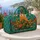 Southwest Cactus, Corn and Sun Desert Blooms for Road Trips and Weekend Getaways Quilted Weekend Bag - 5
